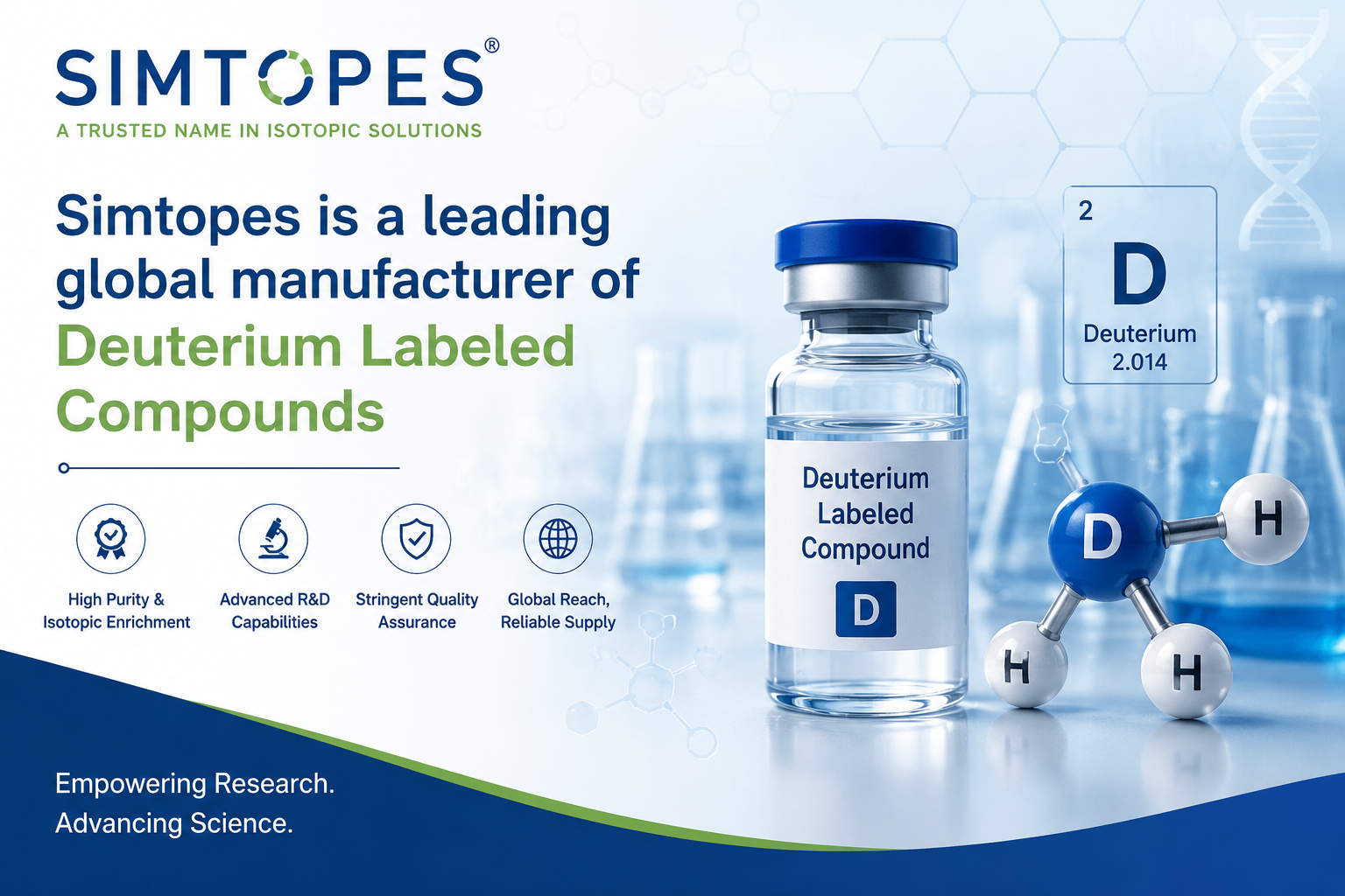 Simtopes is a leading global manufacturer of Deuterium Labeled Compounds